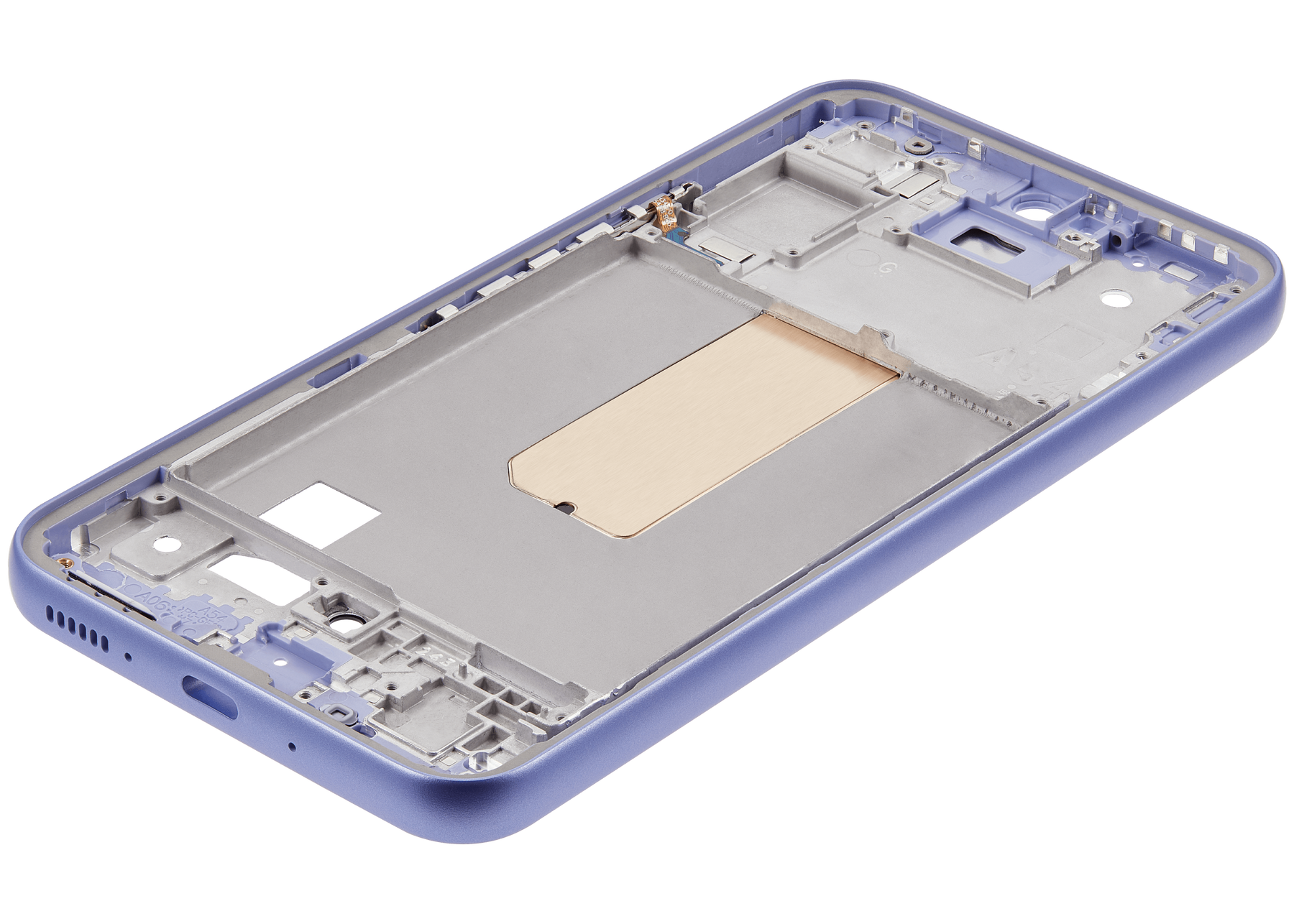 Replacement Mid-Frame Housing Compatible For Samsung Galaxy A54 5G (A546 / 2023) (US & International Version) (Violet)