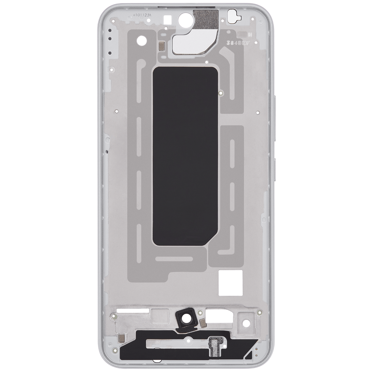 Replacement Mid-Frame Housing Compatible For Samsung Galaxy A54 5G (A546 / 2023) (US & International Version) (White)