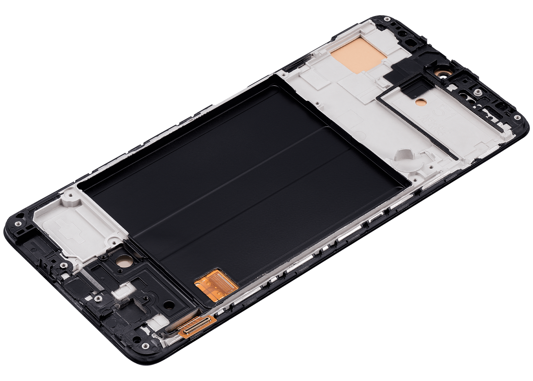 OLED Assembly With Frame Compatible For Samsung Galaxy A51 4G (A515 / 2019) (6.46") (Vemake) (All Colors)