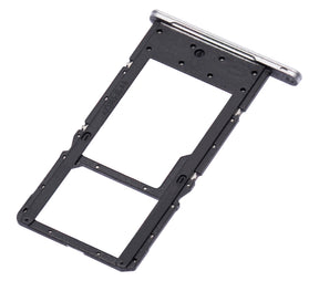 Sim Card Tray Replacement Compatible For Samsung Galaxy Tab A7 Lite (T225) (Silver) (4G Version)