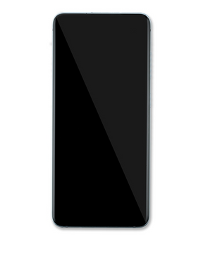 Replacement OLED Assembly With Frame Compatible For Samsung Galaxy S20 5G (Non-Verizon 5G UW Frame) (Vemake) (Cloud Blue)