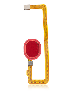 Fingerprint Reader With Flex Cable Compatible For Samsung Galaxy A10s (A107 / 2019) (Red)