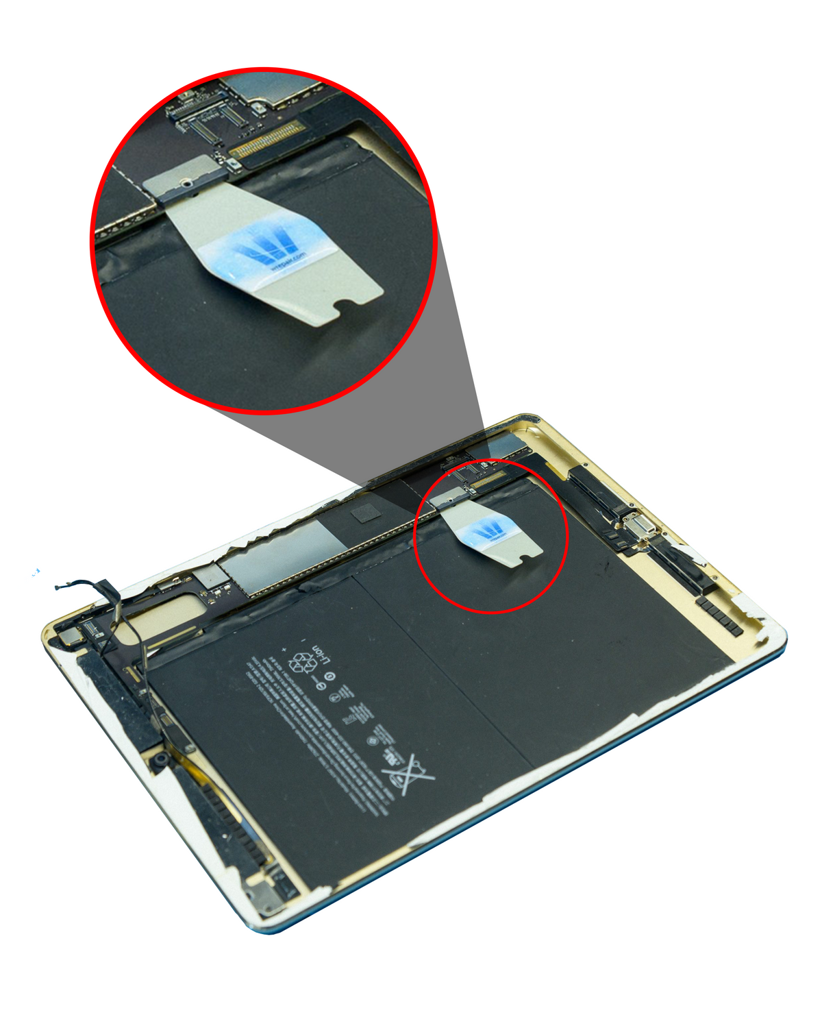 Battery Blocker for iPads (Wrepair)