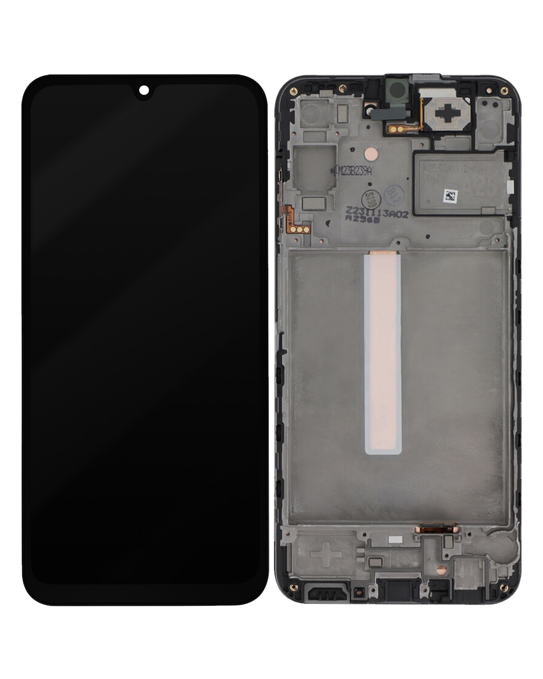 OLED Assembly With Frame Compatible For Samsung Galaxy A25 5G (A256 / 2023) (Service Pack) (All Colors)
