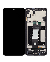 LCD Assembly With Frame Compatible For Samsung Galaxy A05s (A057 / 2023) (Service Pack) (Black)