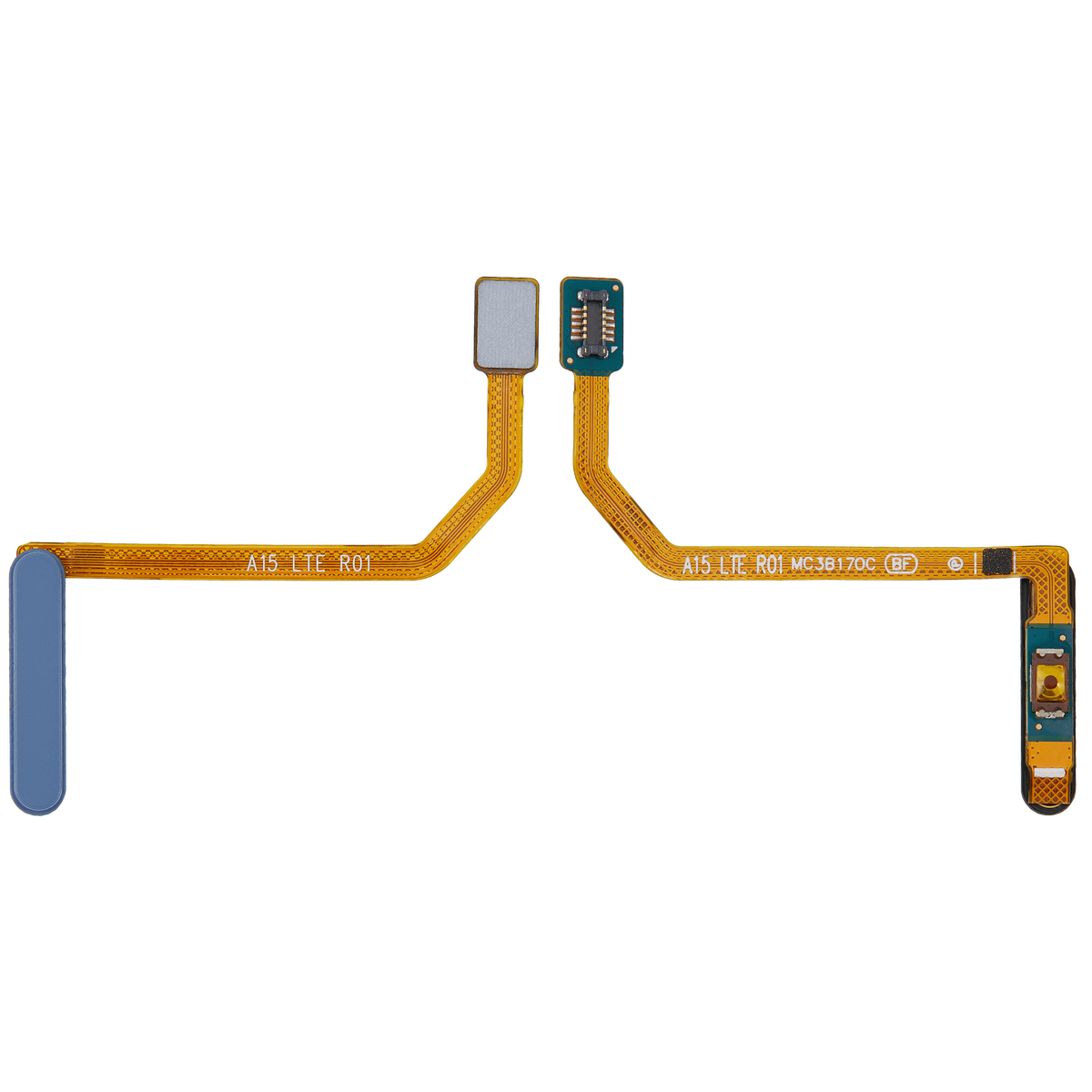 Fingerprint Reader With Flex Cable Compatible For Samsung Galaxy A15 (A155 / 2023) (Optimistic Blue)