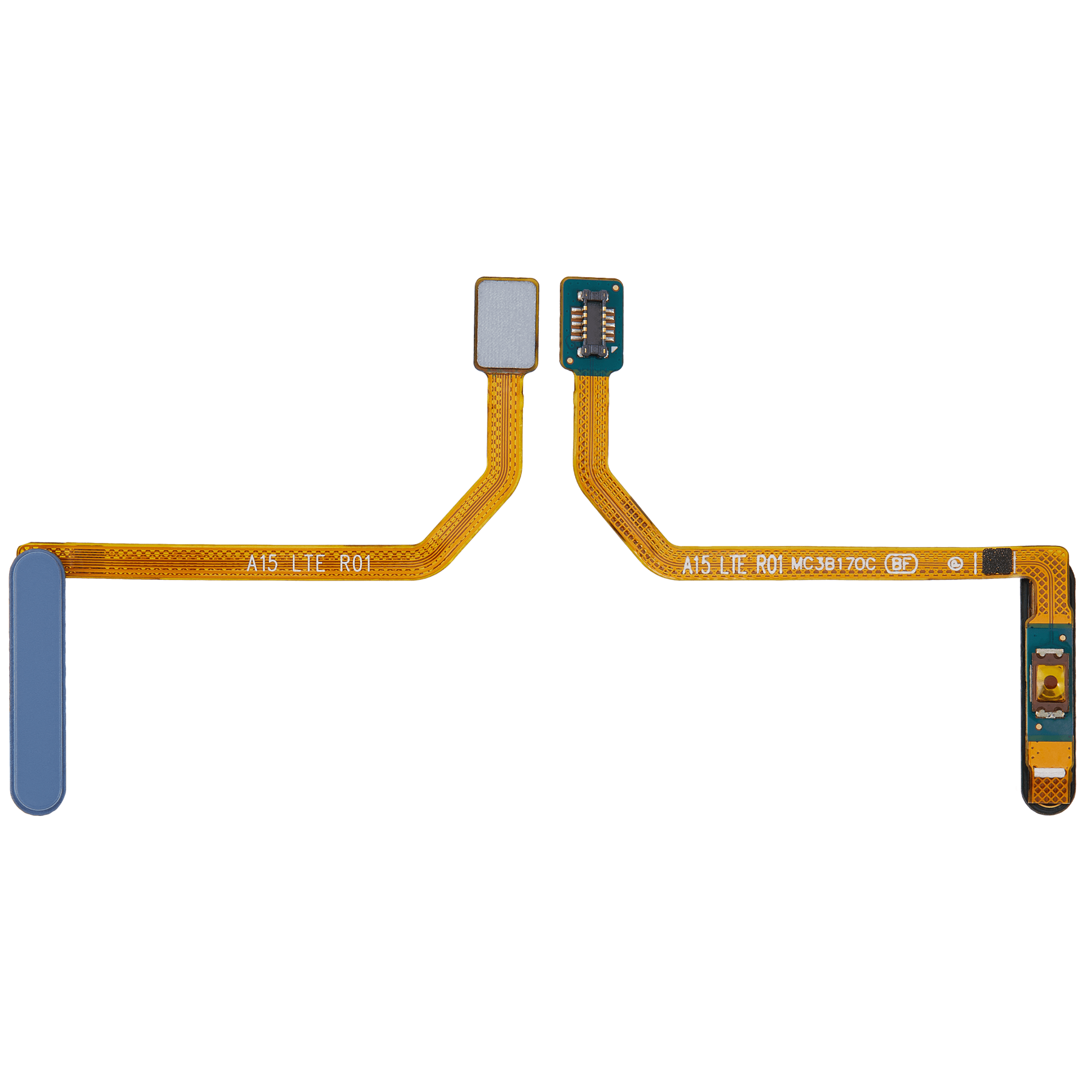 Fingerprint Reader With Flex Cable Compatible For Samsung Galaxy A15 (A155 / 2023) (Optimistic Blue)