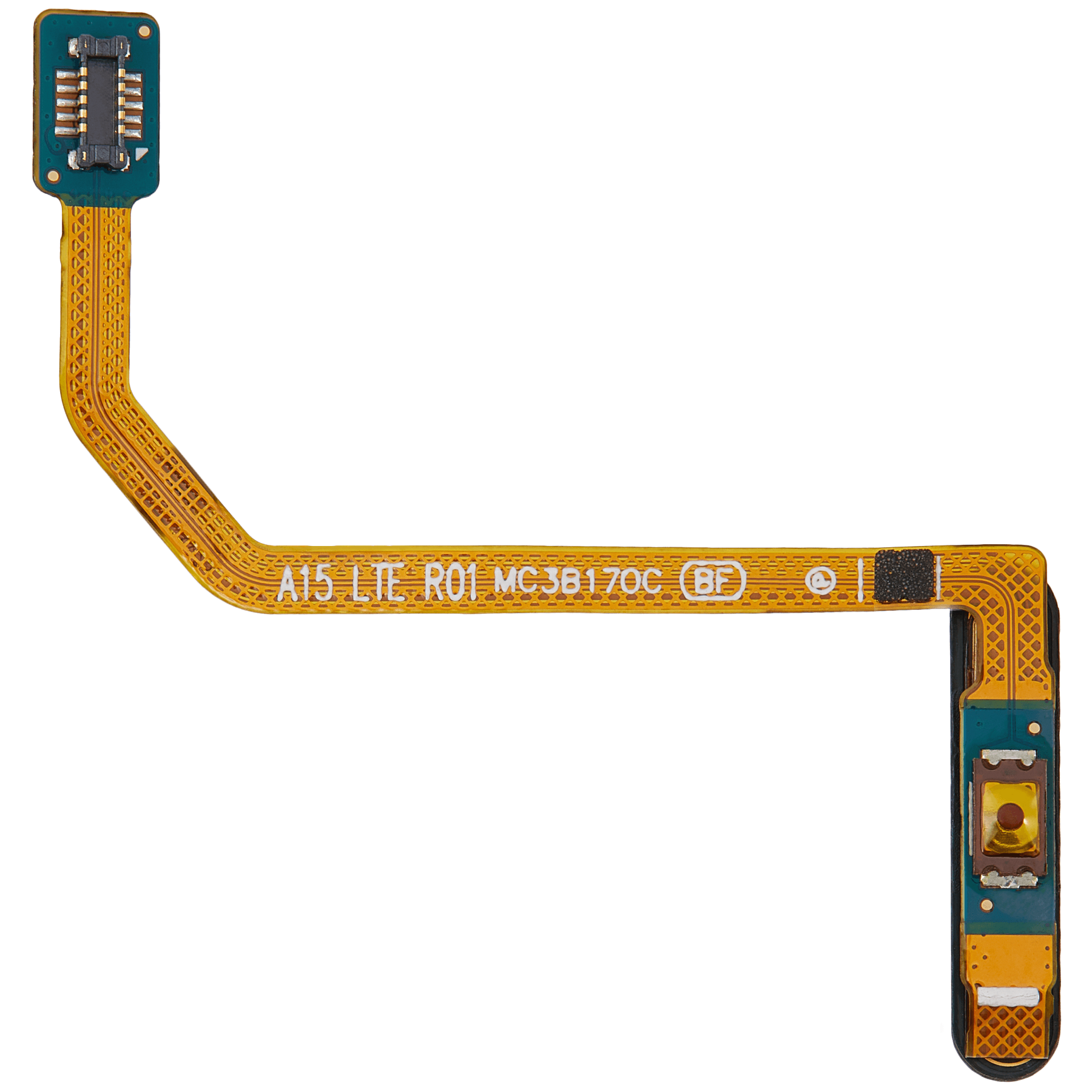 Fingerprint Reader With Flex Cable Compatible For Samsung Galaxy A15 (A155 / 2023) (Optimistic Blue)