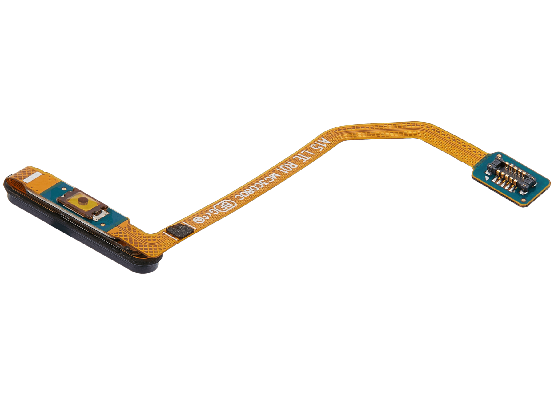 Fingerprint Reader With Flex Cable Compatible For Samsung Galaxy A15 (A155 / 2023) (Brave Black)