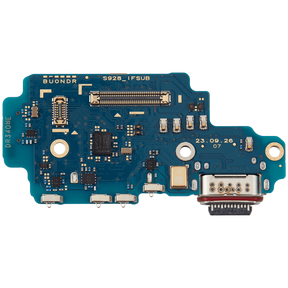 Charging Port Board With Sim Card Reader Compatible For Samsung Galaxy S24 Ultra 5G Replacement  (S928U) (North American Version)