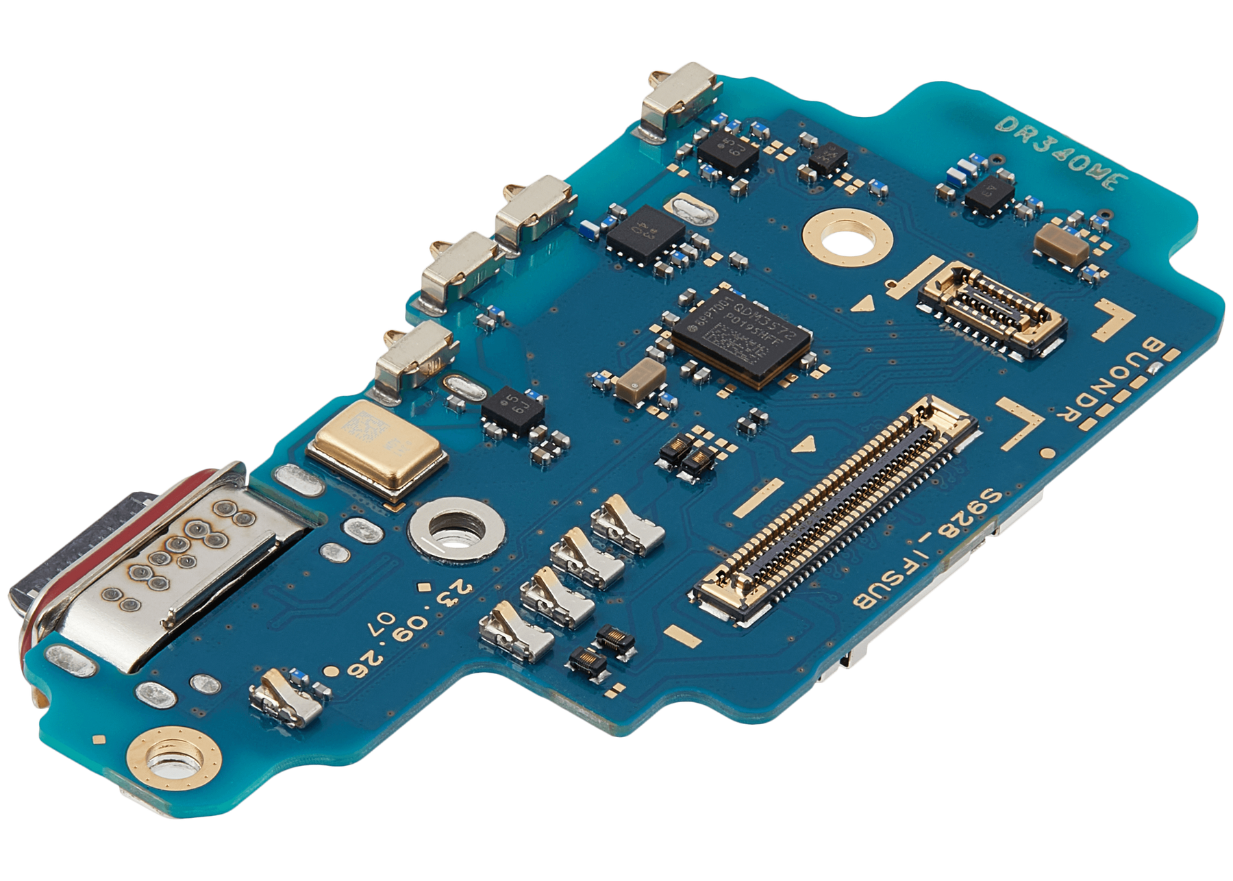 Charging Port Board With Sim Card Reader Compatible For Samsung Galaxy S24 Ultra 5G Replacement  (S928U) (North American Version)