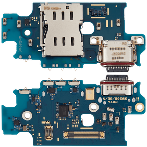 Charging Port Board With Sim Card Reader Compatible For Samsung Galaxy S24 Plus 5G (S926B) (International Version) (Premium)