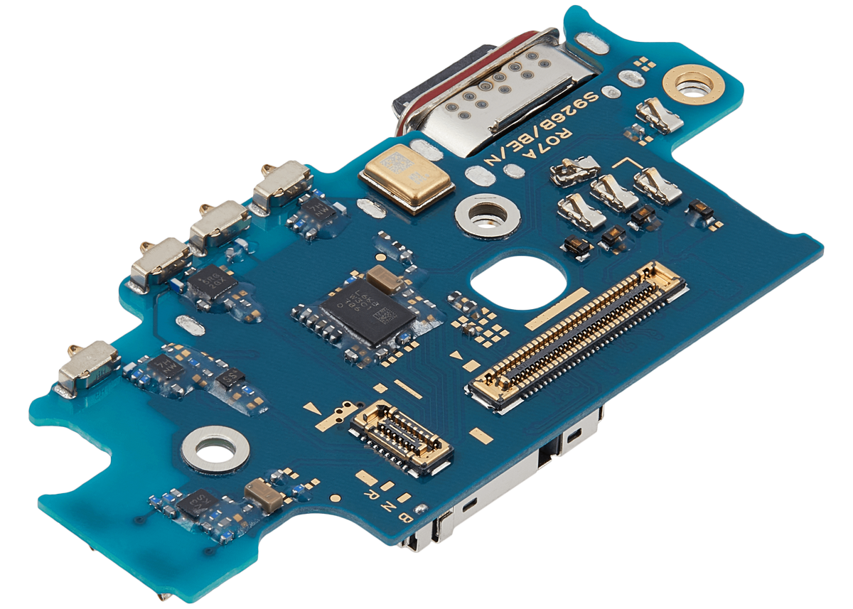 Charging Port Board With Sim Card Reader Compatible For Samsung Galaxy S24 Plus 5G (S926B) (International Version) (Premium)
