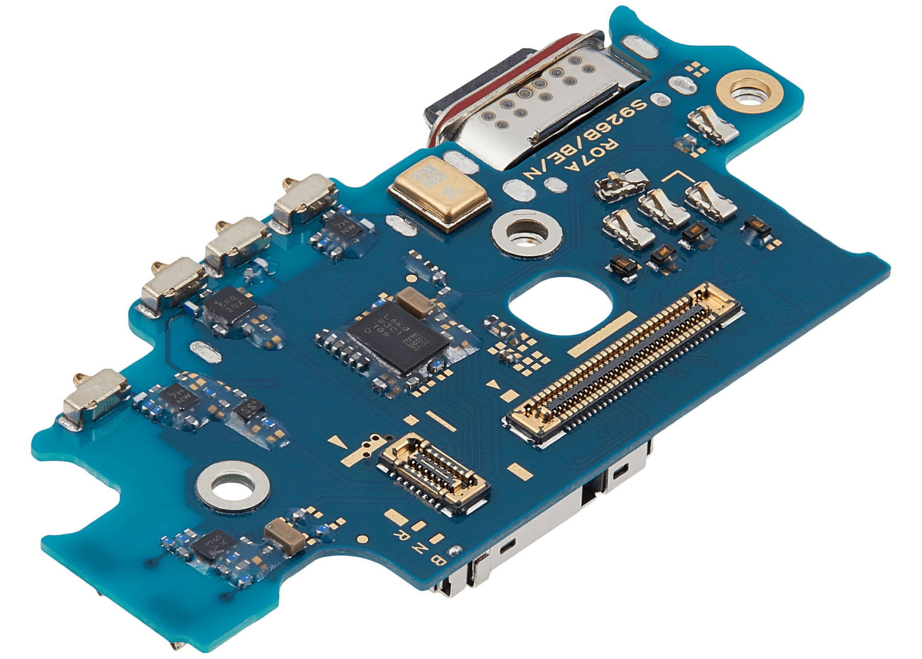 Charging Port Board With Sim Card Reader Compatible For Samsung Galaxy S24 Plus 5G (S926B) (International Version) (Premium)