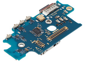 Charging Port Board With Sim Card Reader Compatible For Samsung Galaxy S24 Plus 5G (S926B) (International Version) (Premium)