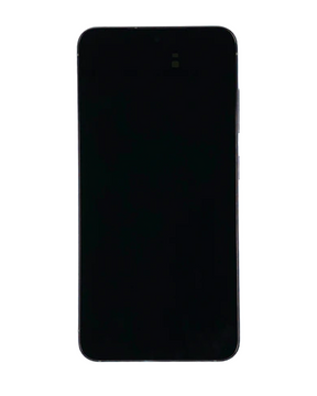 OLED Assembly With Frame Compatible For Samsung Galaxy S23 5G Replacement (US & International) (Used OEM Pull: Grade B/C) (Phantom Black)