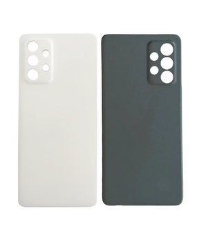 Replacement Back cover Glass Compatible For Samsung Galaxy A52 4G (A525 / 2021) (Service Pack) (Awesome White)