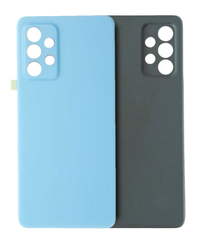 Replacement Back cover Glass Compatible For Samsung Galaxy A52 4G (A525 / 2021) (Service Pack) (Awesome Blue)