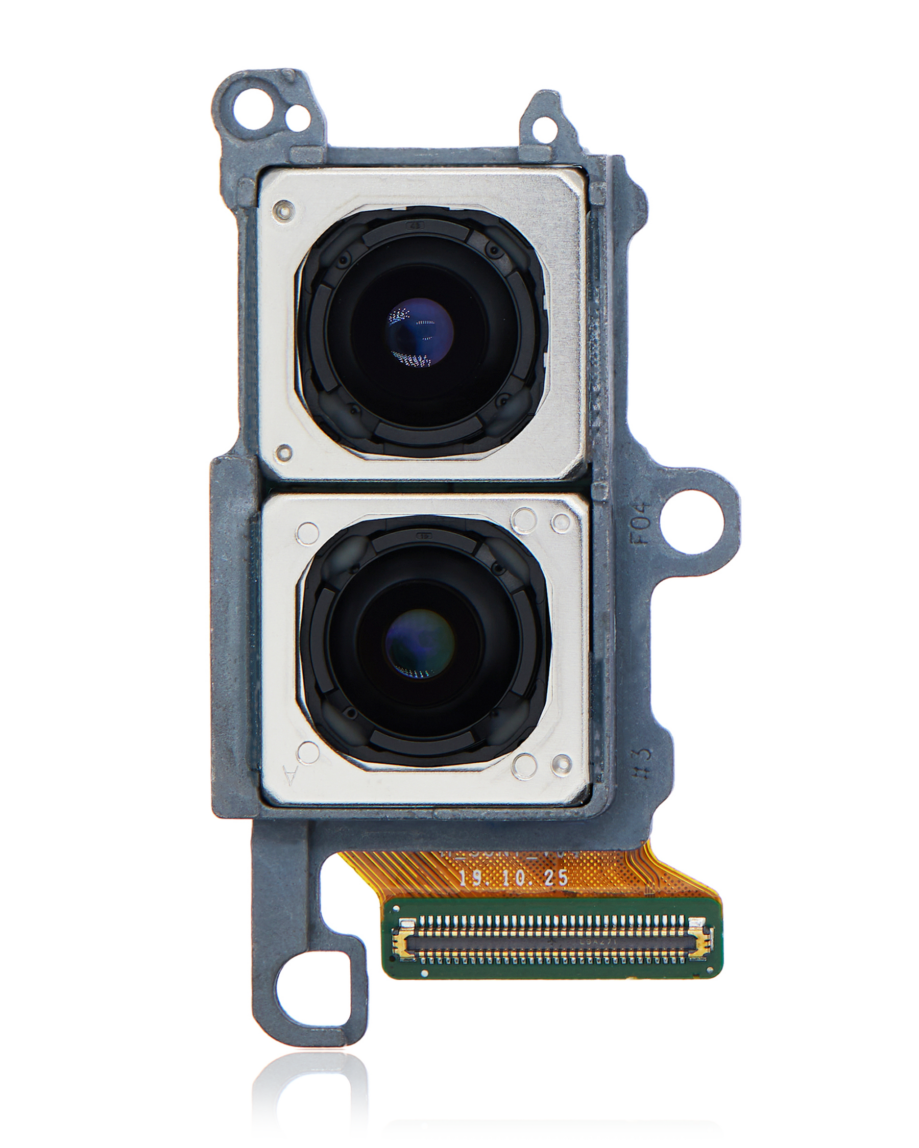Back Camera Replacement (Wide Angle & Telephoto) Compatible For Samsung Galaxy S20 5G (US Version) (Used OEM Pull: Grade A)