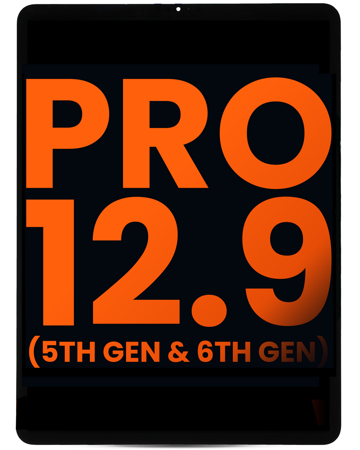 LCD Assembly With Digitizer Compatible For IPad Pro 12.9" 5th Gen (2021) / Pro 12.9" 6th Gen (2022) (Blemish: Grade A) (All Colors)