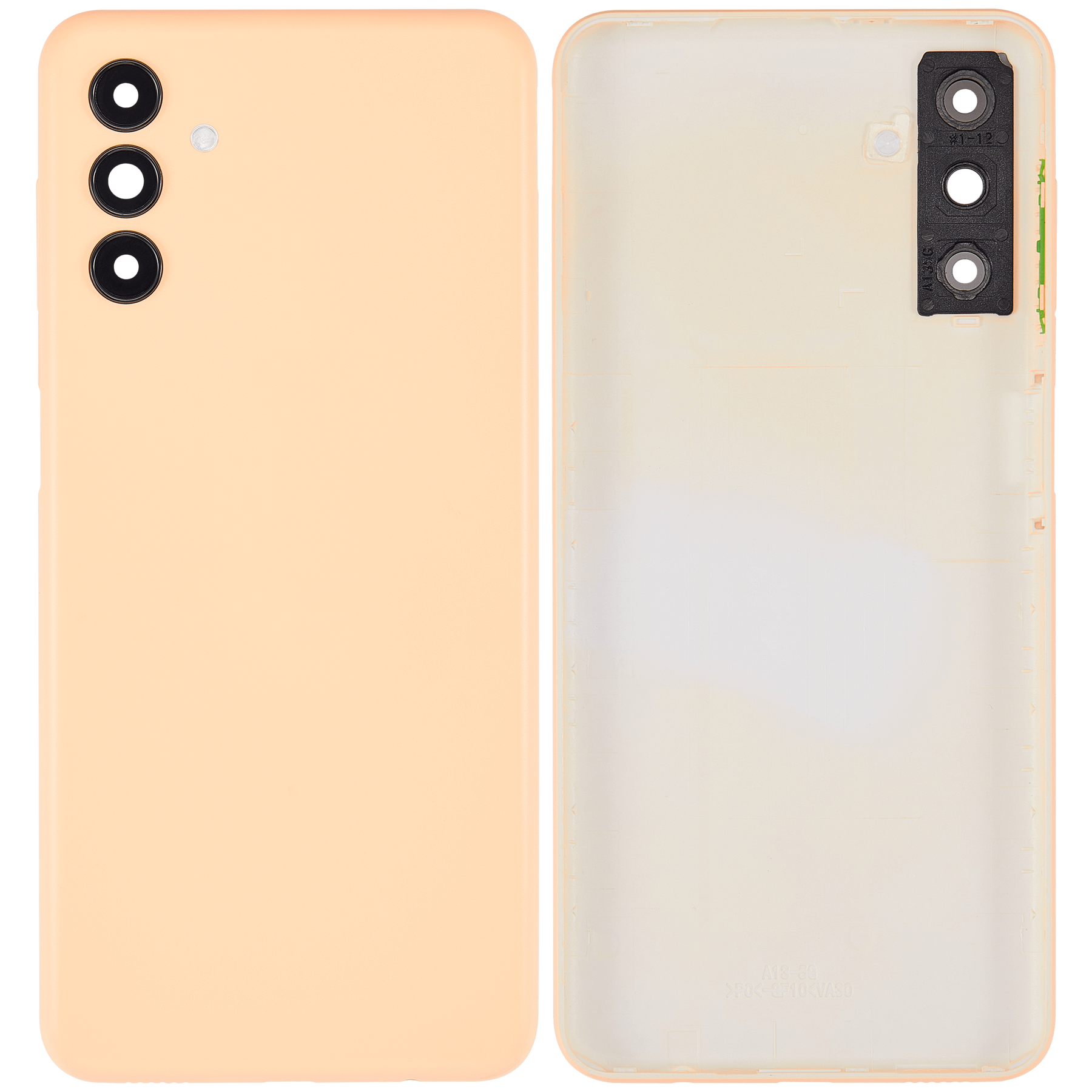 Back cover Glass Compatible For Samsung Galaxy A13 5G (A136 / 2021) (Vemake) (Gold)