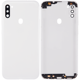 Back Cover With Camera Lens Compatible For Samsung Galaxy A11 (A115 / 2020) (International Version) (Vemake) (White)