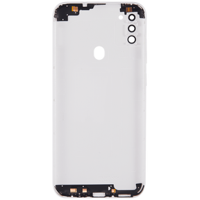 Back Cover With Camera Lens Compatible For Samsung Galaxy A11 (A115 / 2020) (International Version) (Vemake) (White)