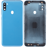 Back Cover With Camera Lens Compatible For Samsung Galaxy A11 (A115 / 2020) (International Version) (Vemake) (Blue)