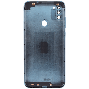 Back Cover With Camera Lens Compatible For Samsung Galaxy A11 (A115 / 2020) (International Version) (Vemake) (Blue)