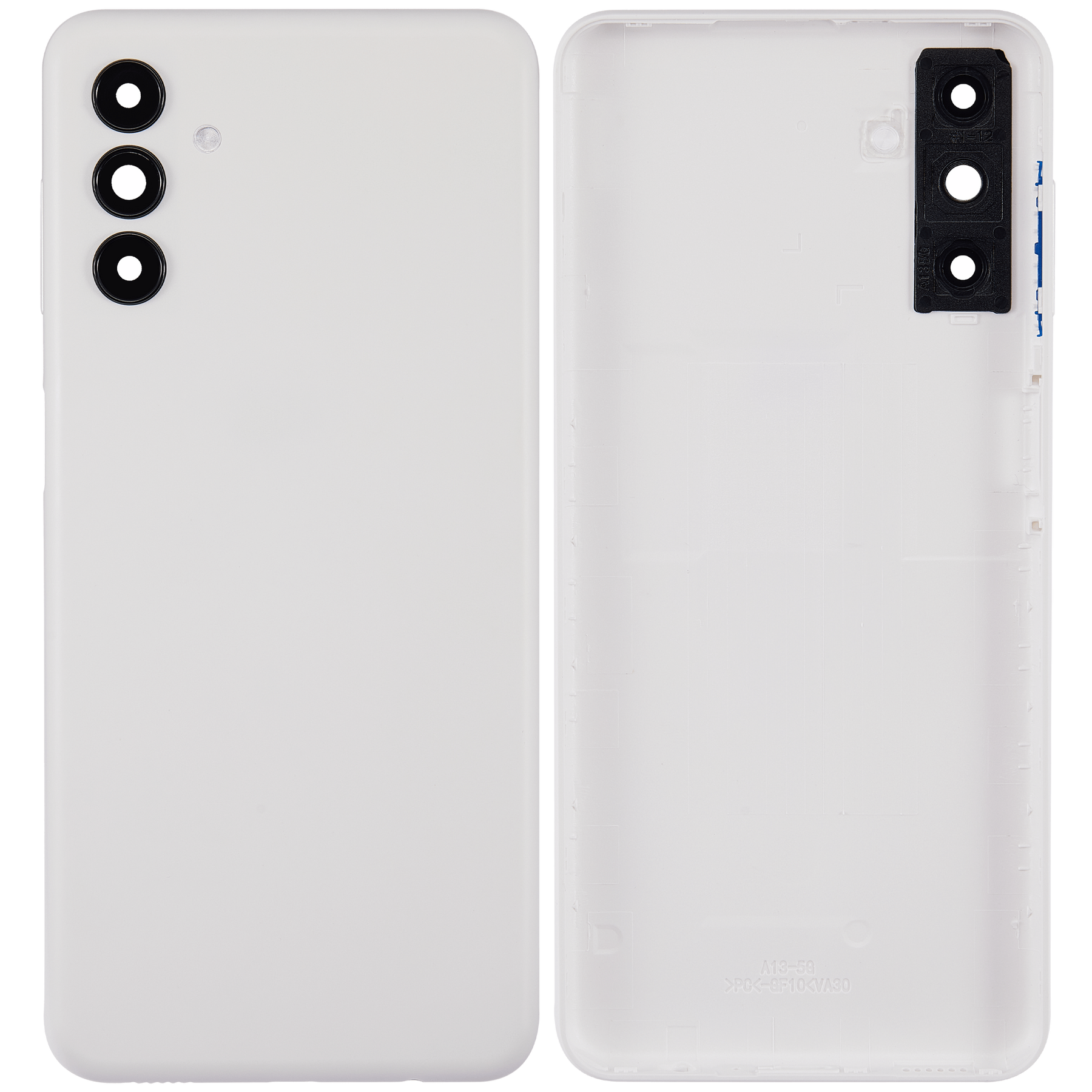 Back cover Glass Compatible For Samsung Galaxy A13 5G (A136 / 2021) (Vemake) (White)