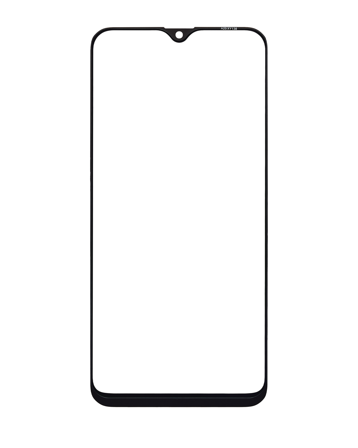 2 in 1 Front Glass With OCA Pre-Installed Compatible For Samsung Galaxy A20 (A205 / 2019)