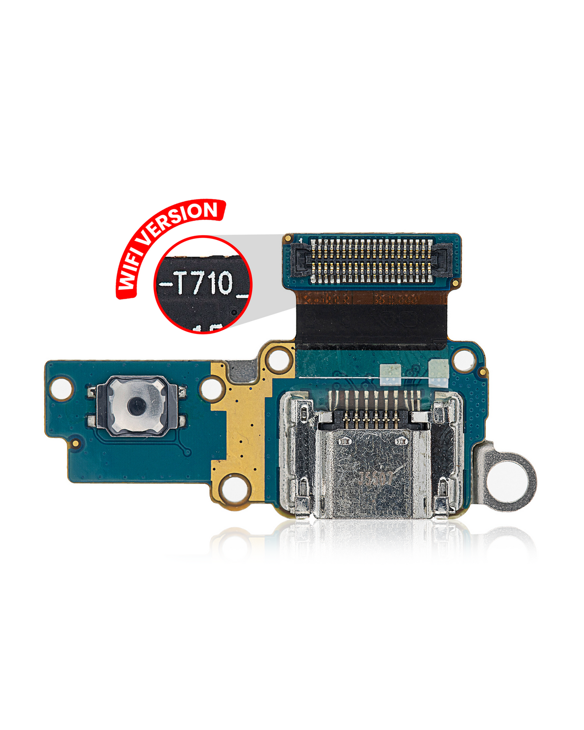 Charging Port Flex Cable Compatible For Samsung Galaxy Tab S2 8.0" (T710 / 2015) (WiFi Version) (Premium)