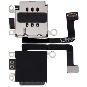 Dual Sim Card Reader Compatible For iPhone 15 Plus