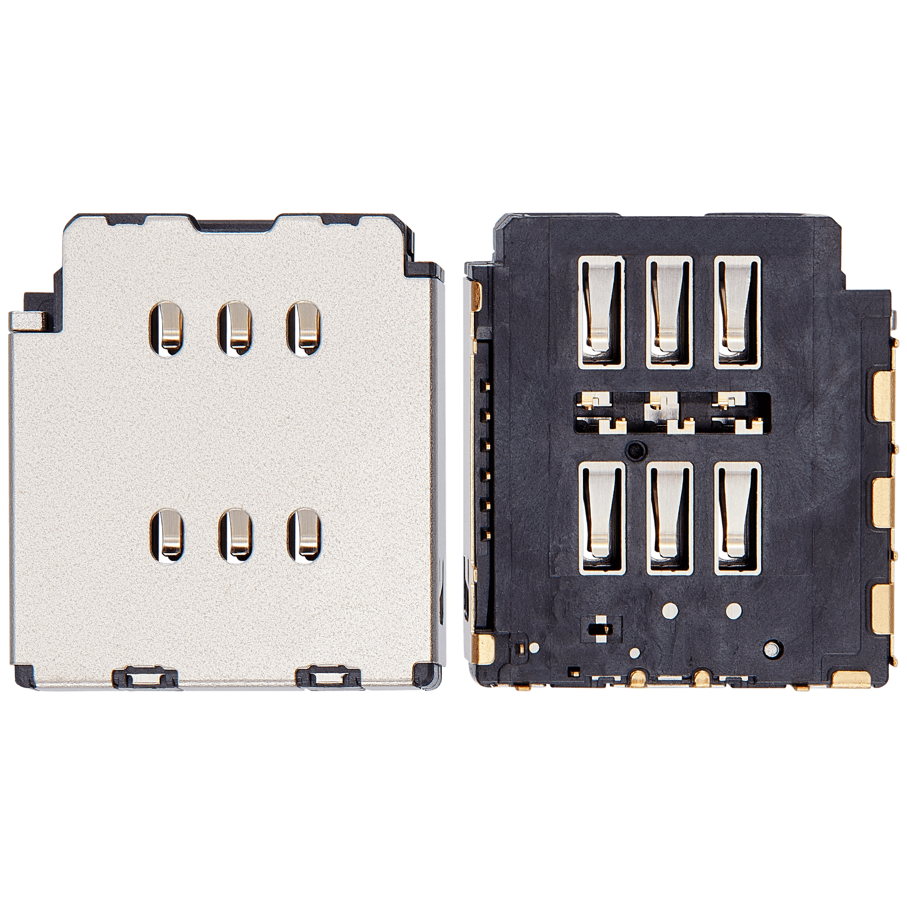 Dual Sim Card Reader Compatible For iPhone 15 Pro / 15 Pro Max