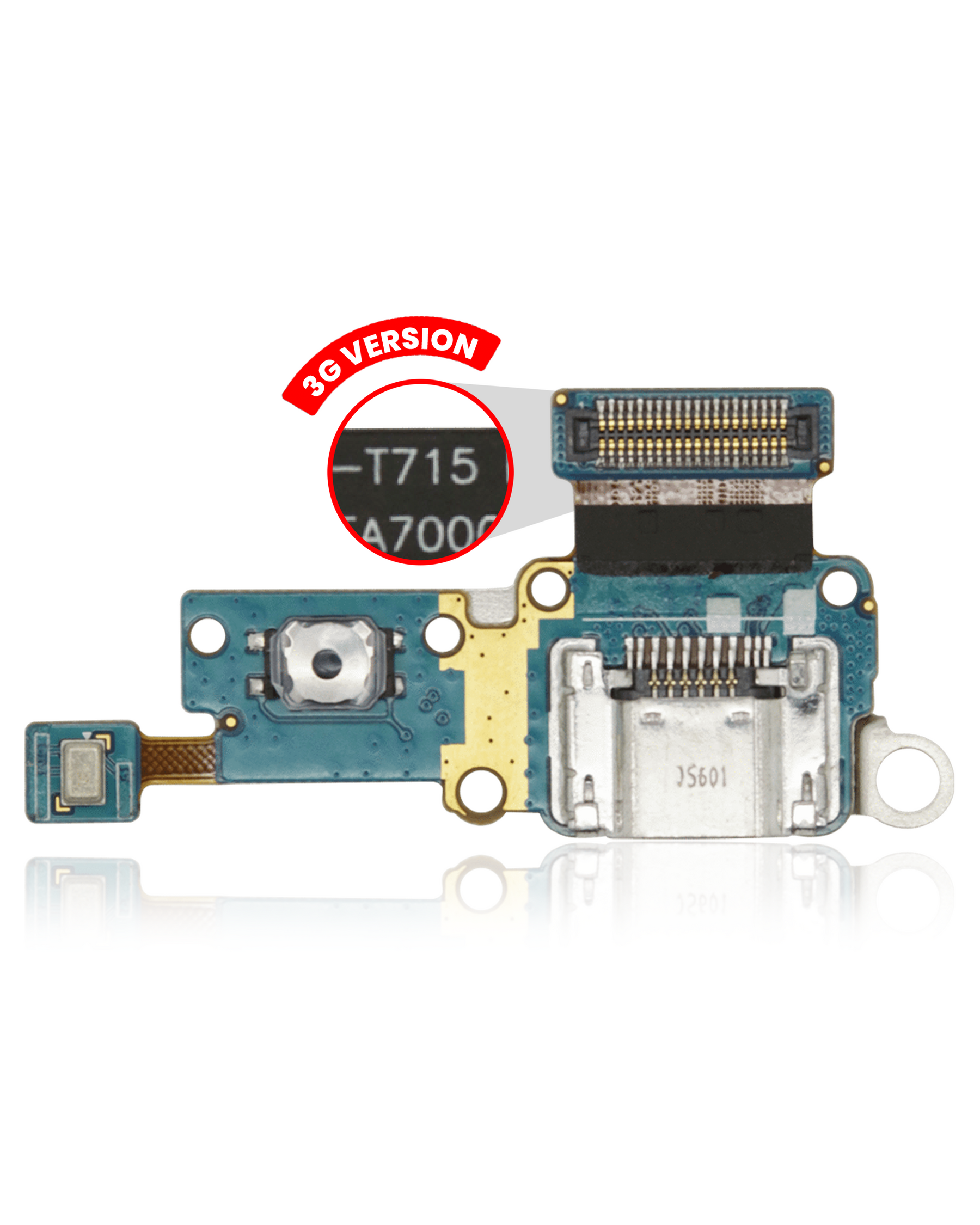 Charging Port Flex Cable Compatible For Samsung Galaxy Tab S2 8.0" (T715 / T719) (2015) (3G Version) (Premium)