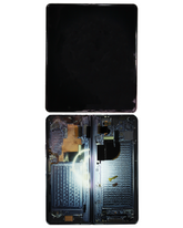 Inner OLED Assembly With Frame Replacement Compatible For Samsung Galaxy Z Fold 5 5G (US & International) (Service Pack) (Icy Blue)