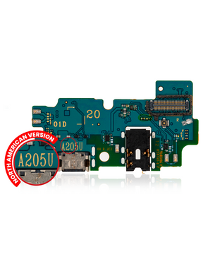 Charging Port With Board Compatible For Samsung Galaxy A20 (A205U / 2019) (US Version) (Premium)