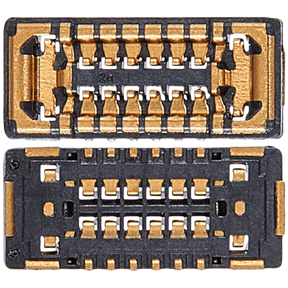 Receiver Range Inductor Environment Light Sensor FPC Connector Compatible For iPhone 15 / 15 Plus (12 Pin)