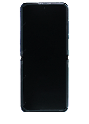 Inner OLED Assembly With Frame Compatible For Samsung Galaxy Z Flip 4G (F700) / Z Flip 5G (F707) (Service Pack) (Mirror Purple)