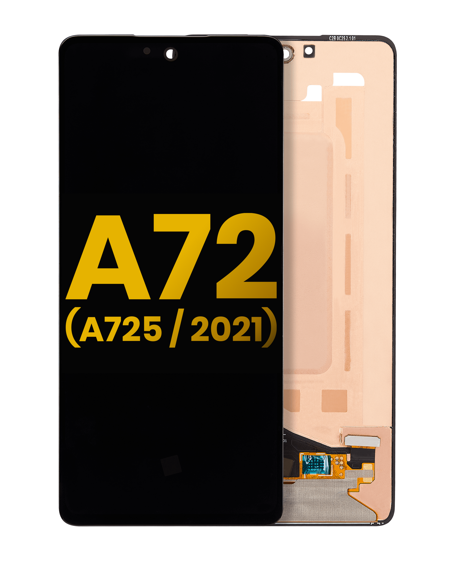 Replacement OLED Assembly Without Frame Compatible For Samsung Galaxy A72 (A725 / 2021) (Refurbished) (All Colors)