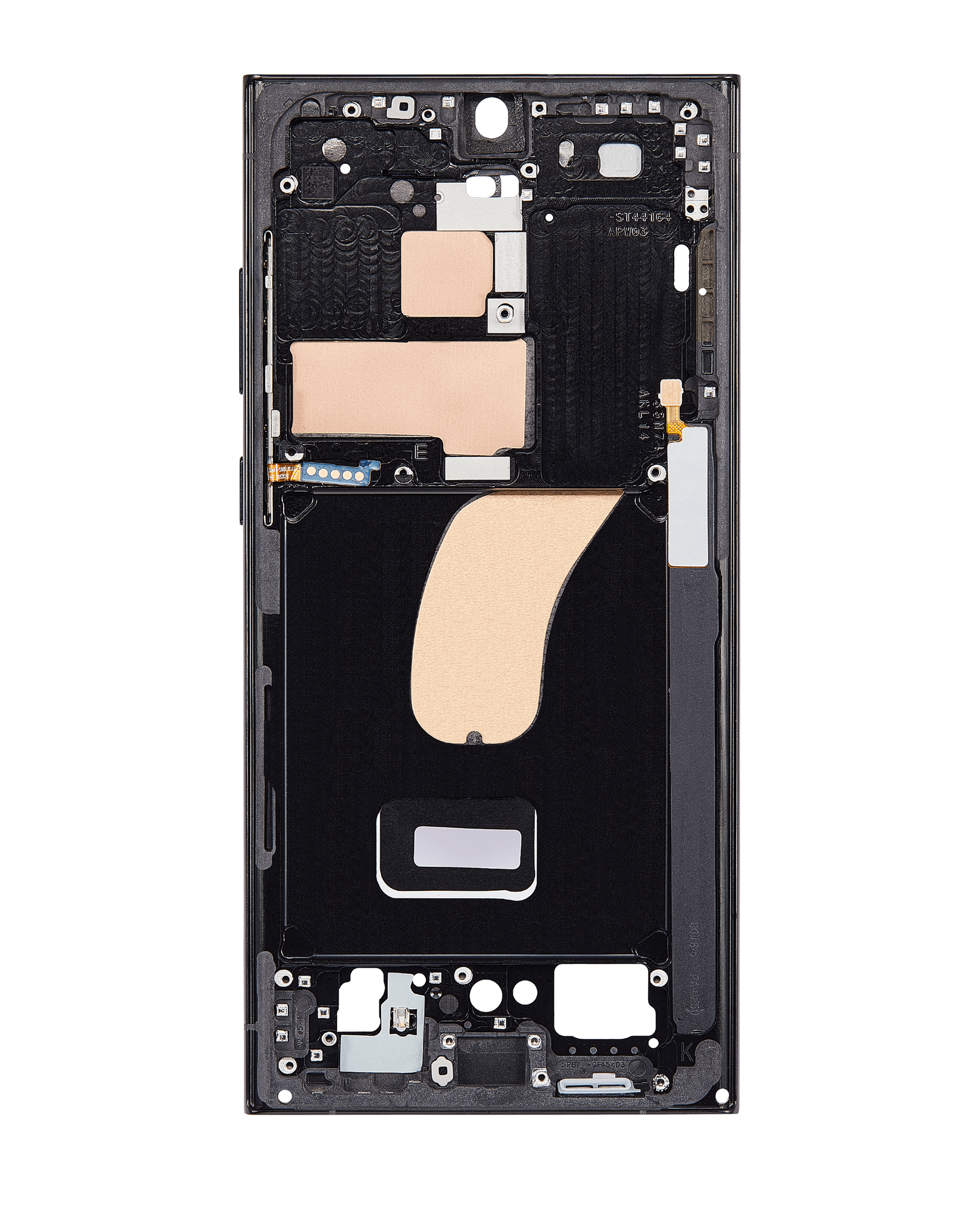 Replacement Mid-Frame Housing Compatible For Samsung Galaxy S23 Ultra 5G (International Version) (Graphite)