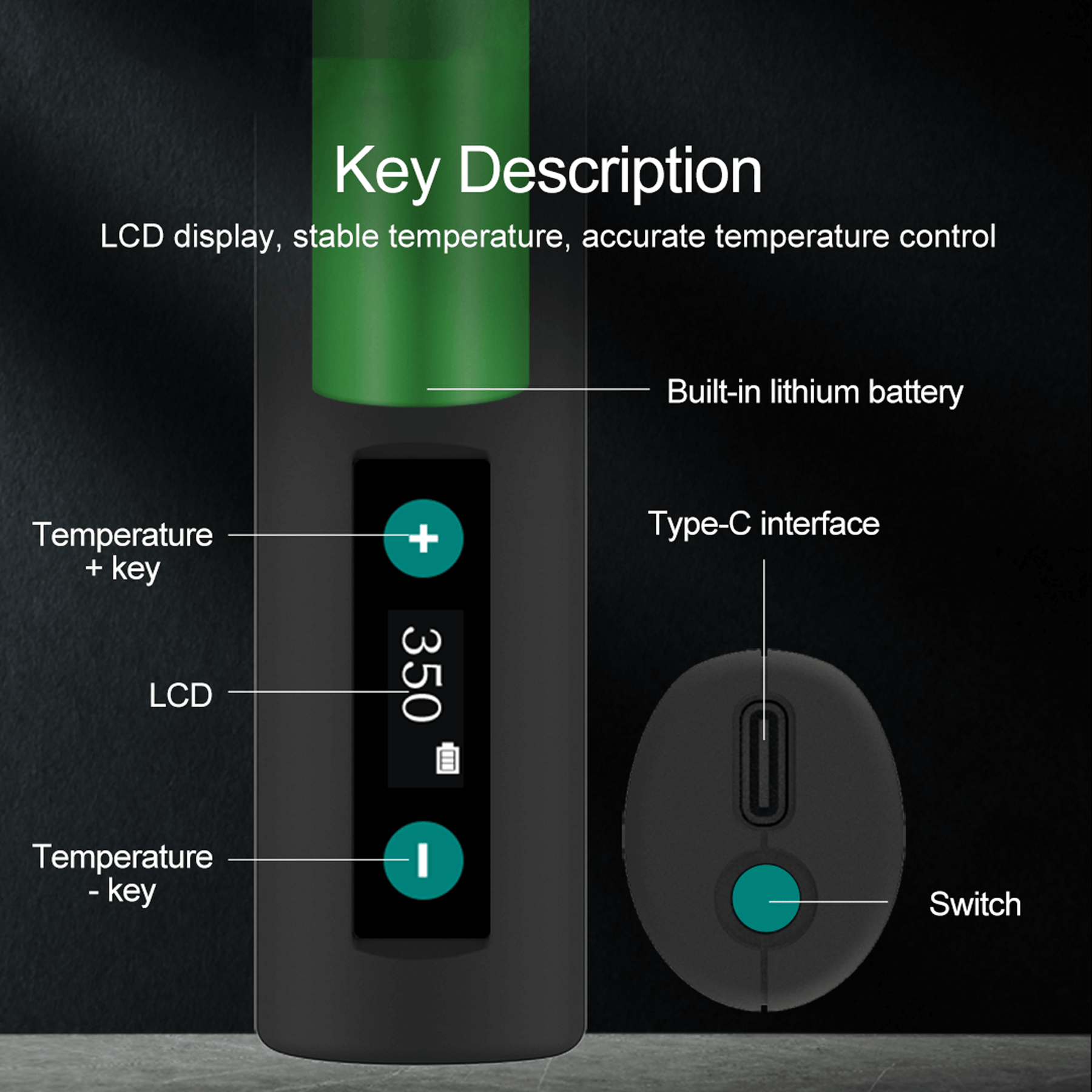 TS1 Smart Portable Soldering Iron (Quick)