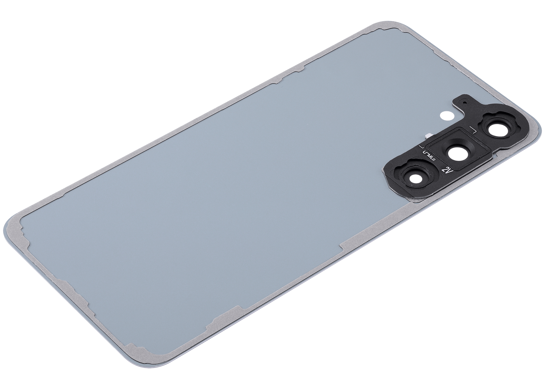 Replacement Back Cover Glass With Camera Lens Compatible For Samsung Galaxy S24 Plus 5G (No Logo) (Aftermarket Plus) (Cobalt Violet)