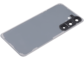 Replacement Back Cover Glass With Camera Lens Compatible For Samsung Galaxy S24 Plus 5G (No Logo) (Aftermarket Plus) (Amber Yellow)