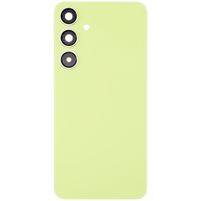 Back Cover Glass  With Camera Lens Compatible For Samsung Galaxy S24 Plus 5G Replacement (No Logo) (Aftermarket Plus) (Jade Green)