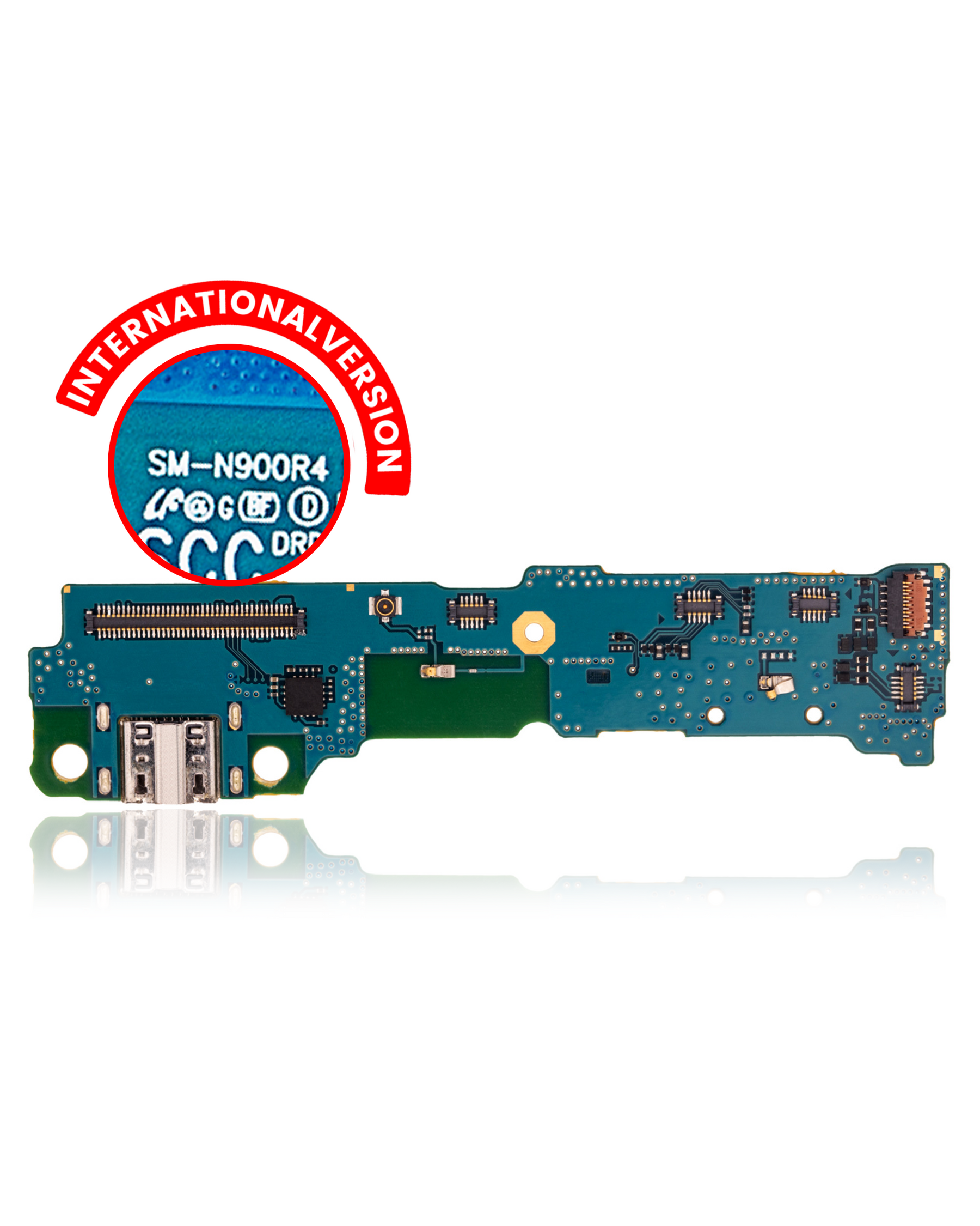 Replacement Charging Port Flex Cable Compatible For Samsung Galaxy Note 3 (N900R4) (International Version)