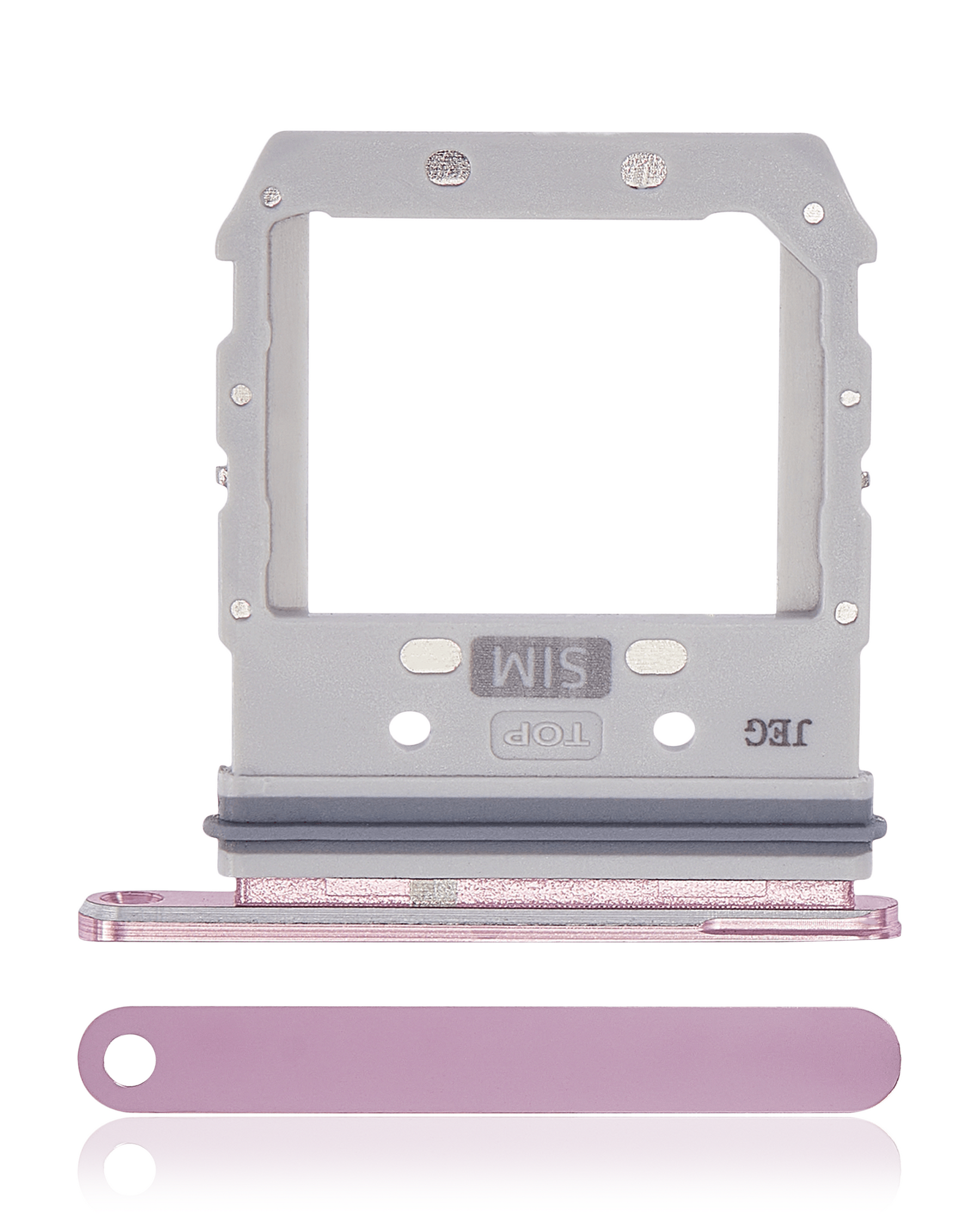 Replacement Sim Card Tray Compatible For Samsung Galaxy S20 5G UW (G981V) (Cloud Pink)