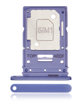 Sim Card Tray Compatible For Samsung Galaxy A54 5G Replacement (A546 / 2023) (Violet)