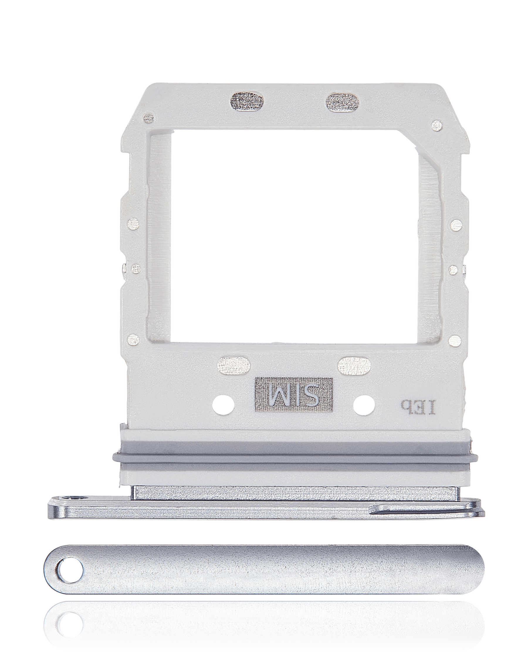 Dual Sim Card Tray Compatible For Samsung Galaxy S10 5G Replacement (Majestic Black)