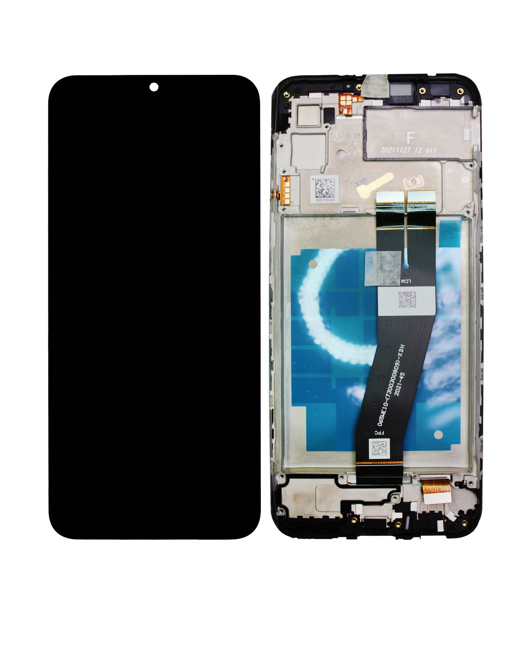 LCD Assembly With Frame Compatible For Samsung Galaxy A03 (A035F / 2021) (Service Pack) (All Colors)